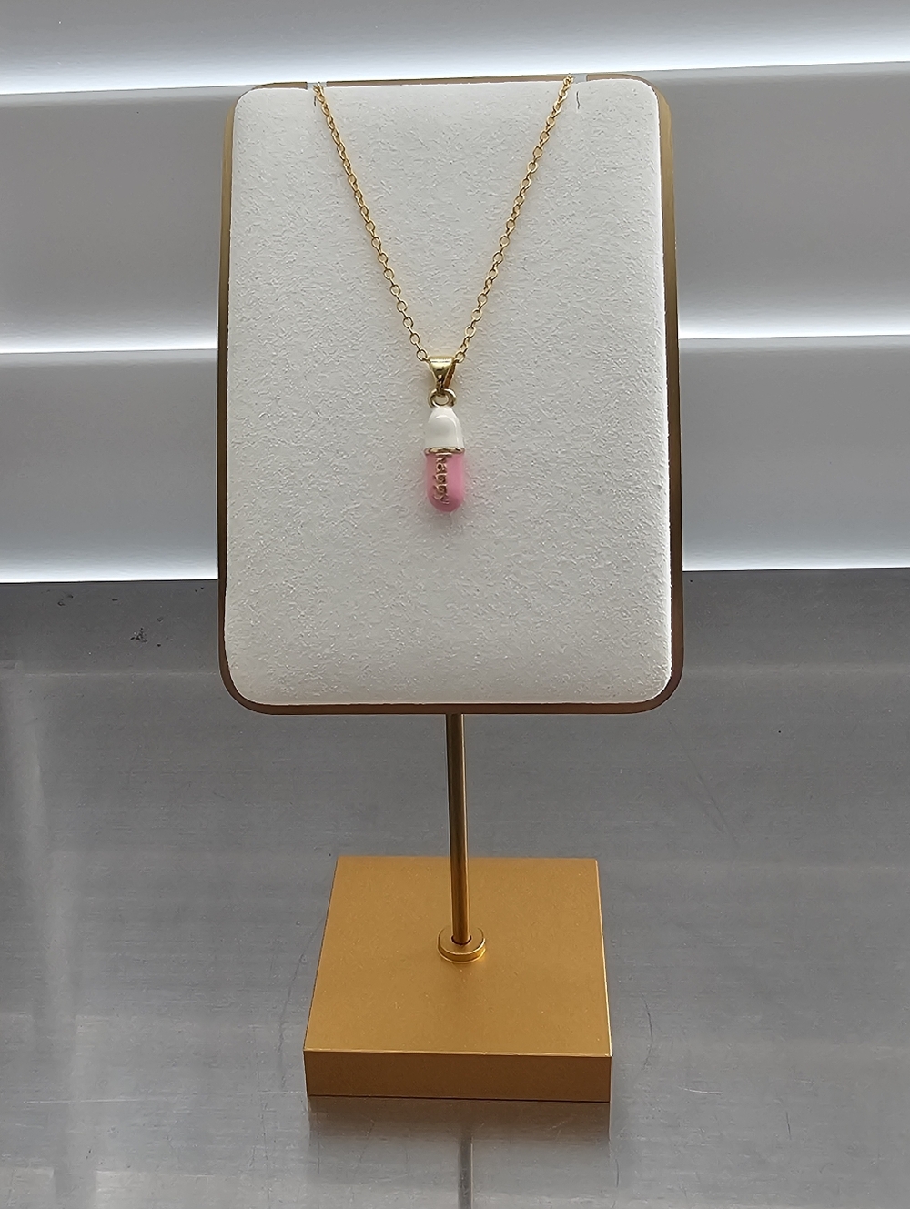 Happy Pill Necklace